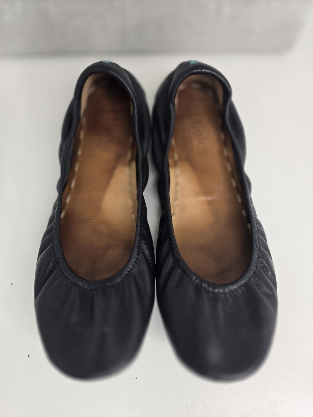 Tieks Matte Black Ballet Flats Sz 8